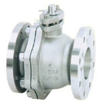 API 2 PC Type Flange End Isolation Ball Valve